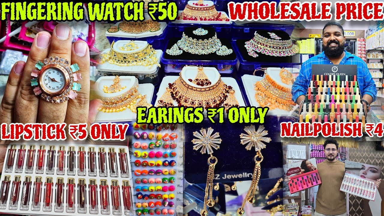 5 ଟଙ୍କା ରେ Lipsticks କୁ ଟଙ୍କାଟା ରେ Earrings // Sifa Imitation's Cheapest Price Ever
