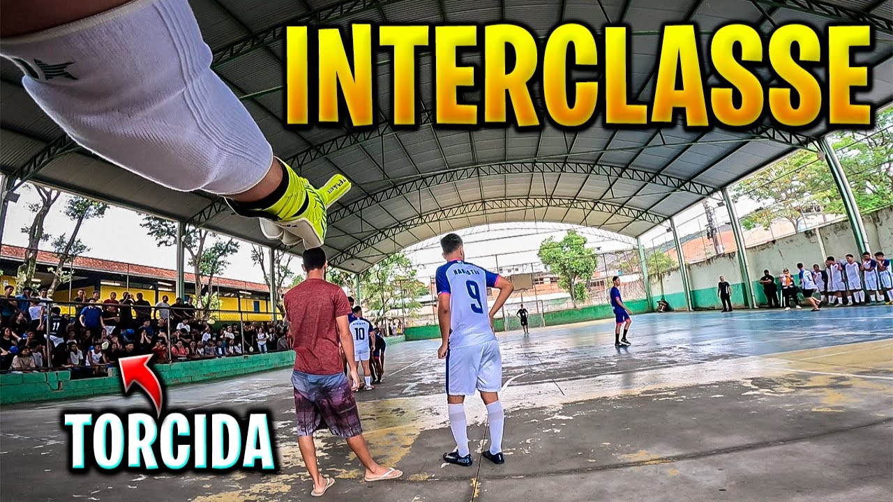 COMO É A VISÃO DO GOLEIRO NO INTERCLASSE (RIKINHO FC)