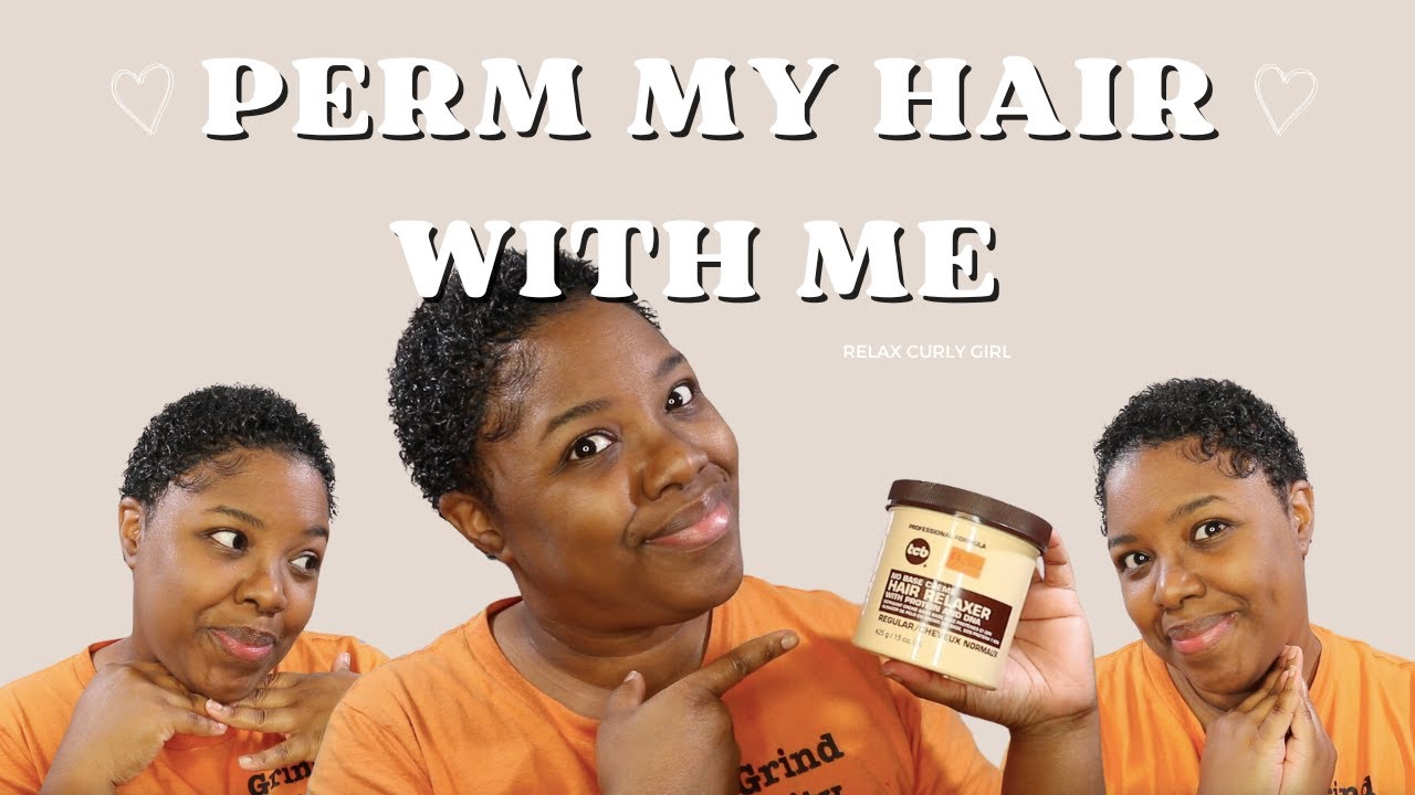 Perm My Hair With Me | Relaxed Curly Girl | Skyla Star