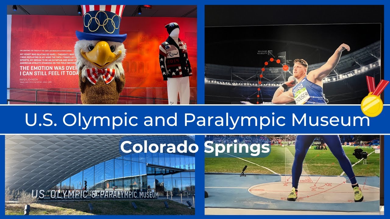 The U.S. Olympic and Paralympic Museum in Colorado Springs, CO is GOLD 🏅- A Celebration of Champions