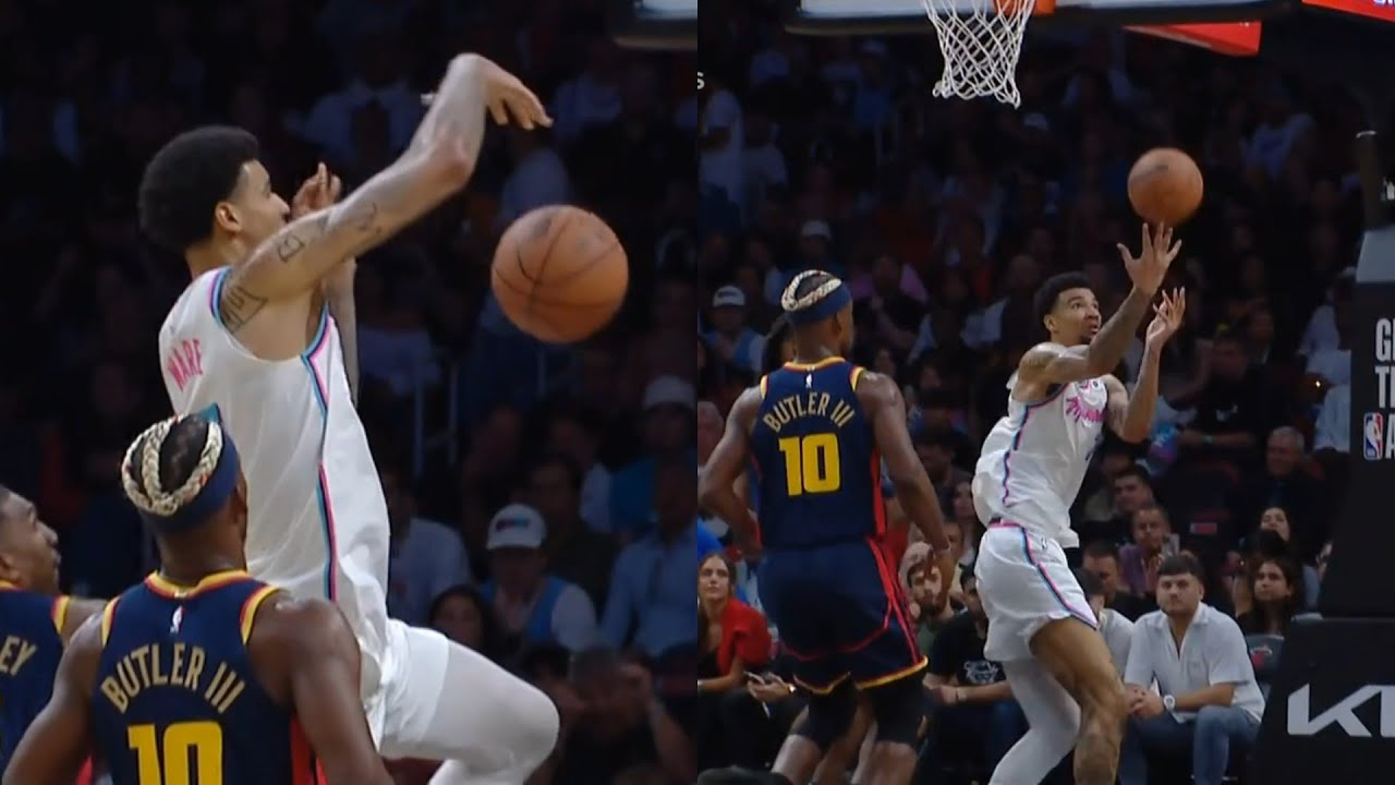 Kel'el Ware is INSANE finishing this layup after losing the ball mid air 🤯
