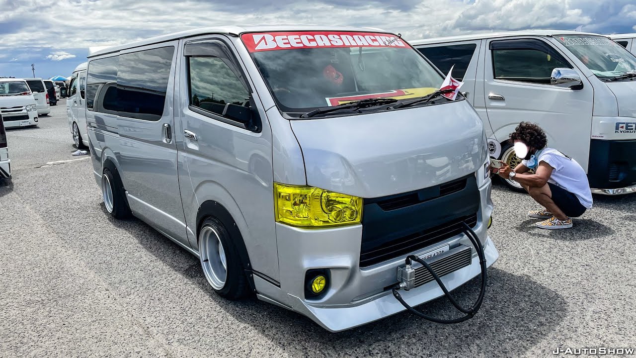 BEECAS HIACE 200 custom SBM Osaka2021 - SBM大阪2021 ビーキャス ハイエース カスタム