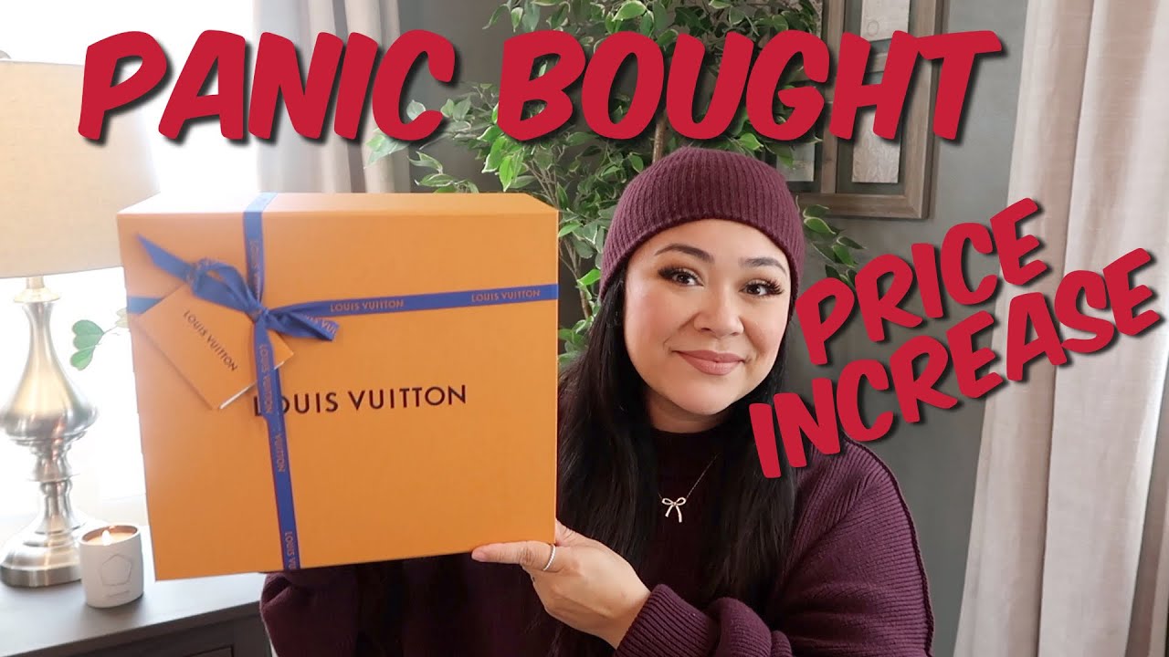 LOUIS VUITTON UNBOXING | PANIC BUYING SCARED OF PRICE INCREASE😬