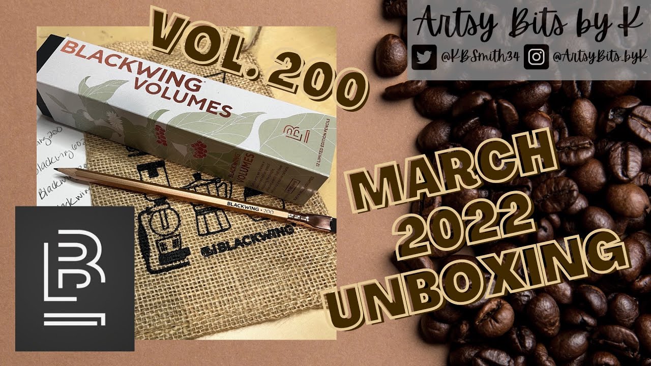 Blackwing Volumes 200 March 2022 Unboxing
