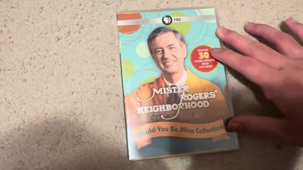 My Mr. Rogers neighborhood DVD collection(2025 edition)