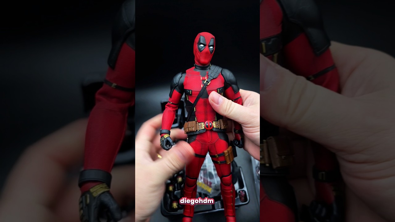 DEADPOOL & WOLVERINE Hot Toys Unboxing! Bye Bye Bye 🔥 #deadpool #shorts