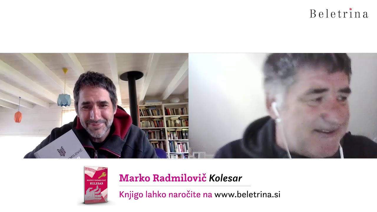 Beletrina v živo: Marko Radmilovič: Kolesar