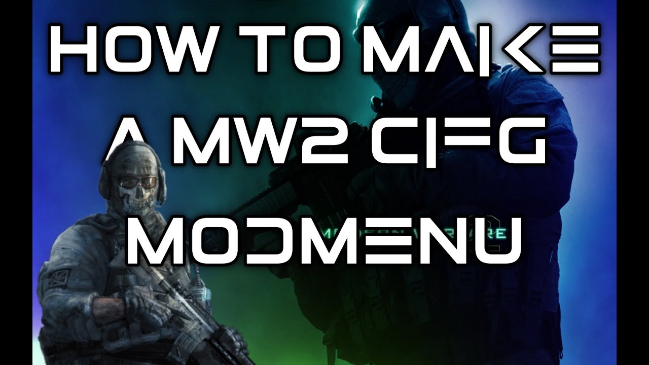 How to make a CFG menu the easiest way