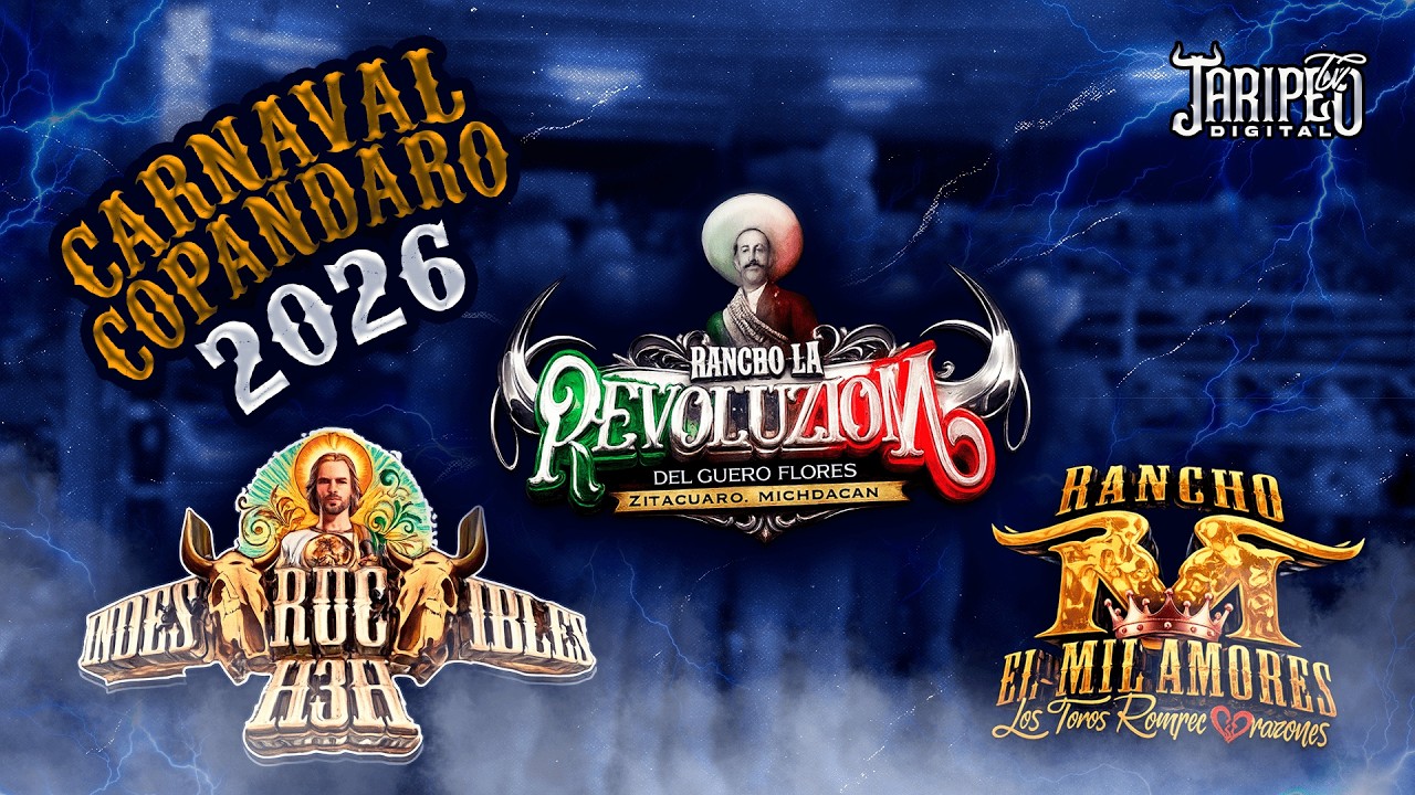 Revoluzion, H3H y Mil Amores en Copándaro 2026 🐂🔥