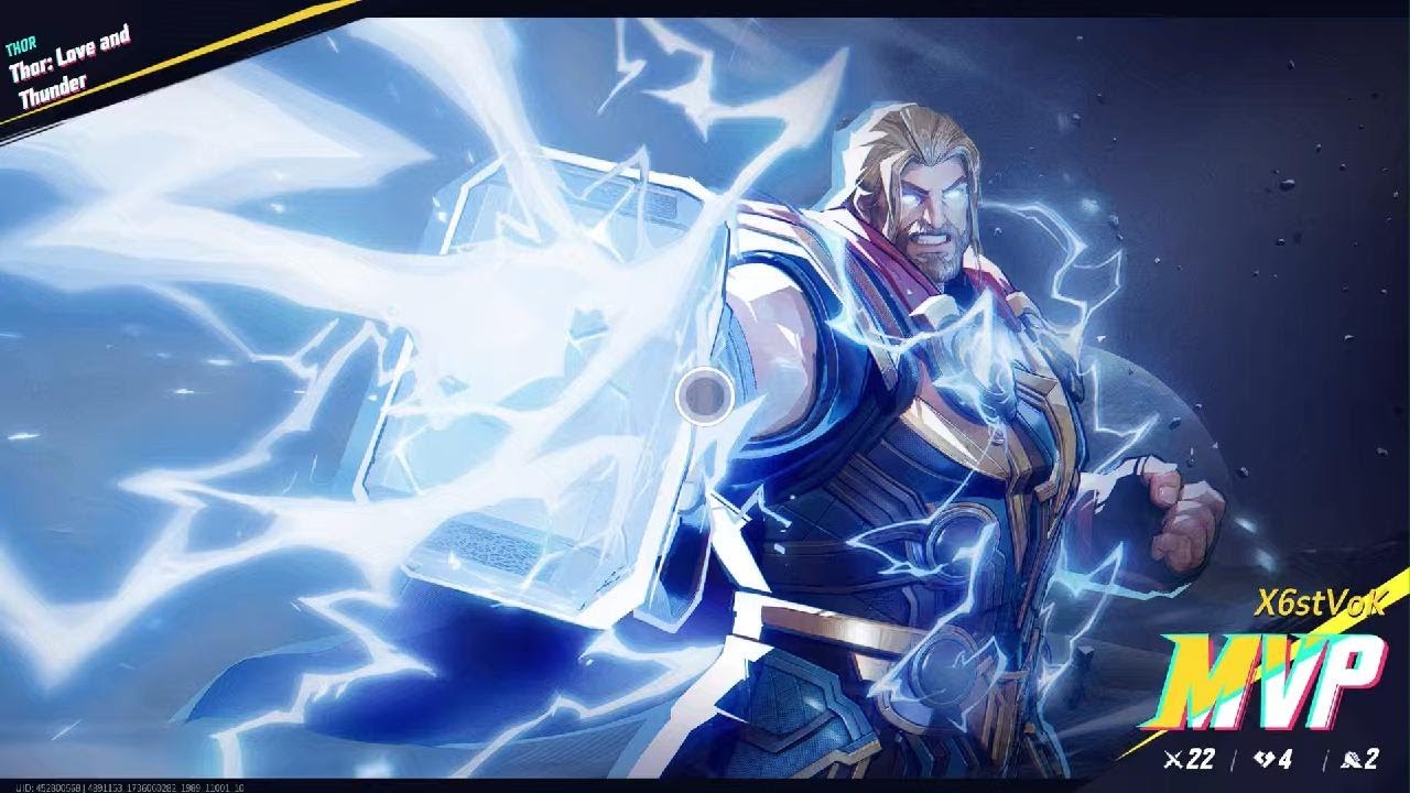 Getting MVP as Thor (Marvel Rivals)
