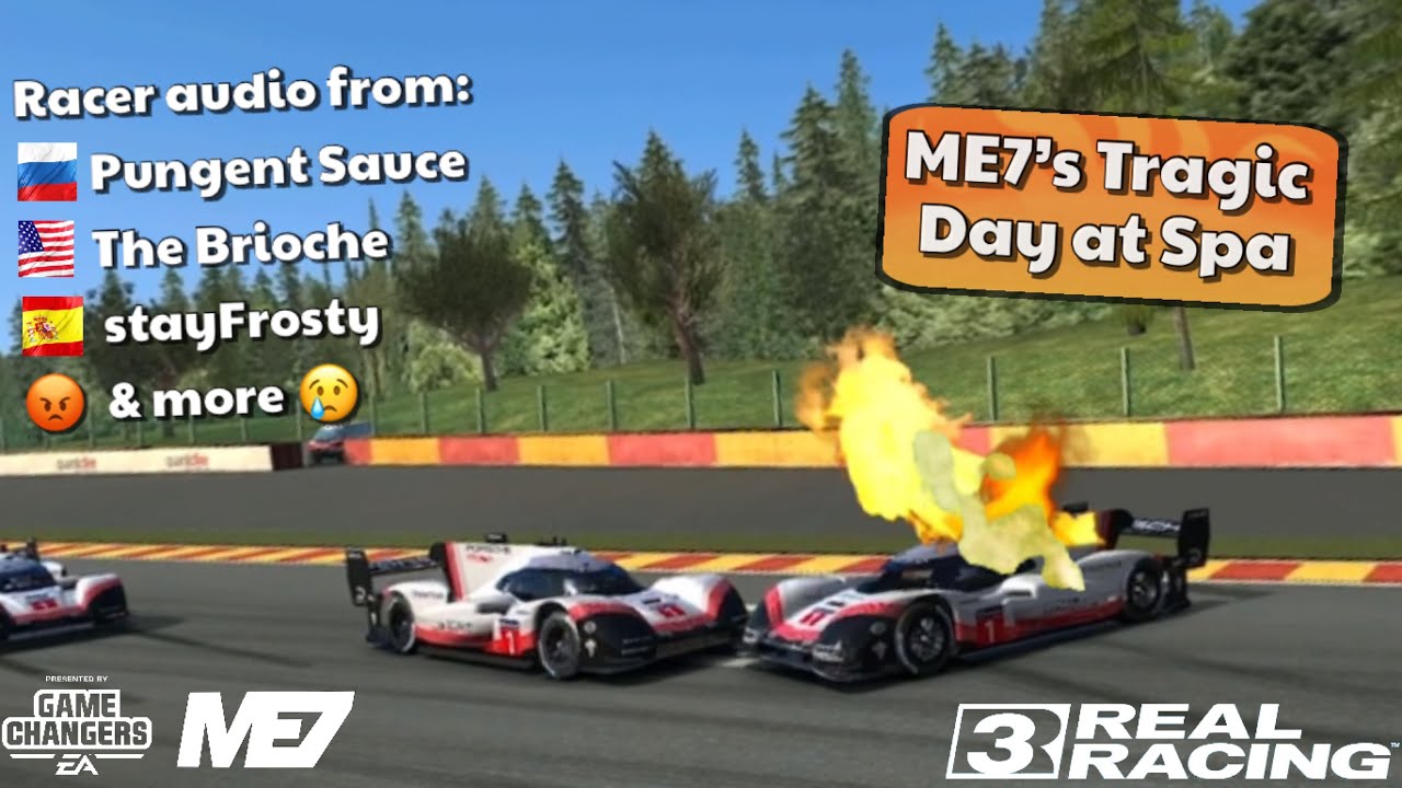 ME7’s Tragic CRASH @ Spa • Porsche 919 Hybrid Evo