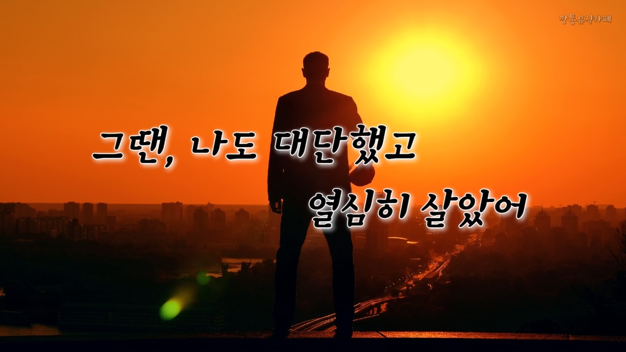 [playlist]  띵곡｜자작곡｜그땐 나도 대단했고, 열심히 살았어 #명곡 #음악 #국내발라드모음 #노래 #kpop #남자의인생