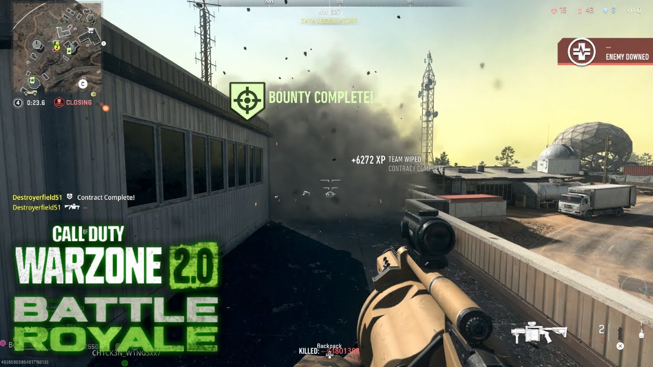 Call of Duty Warzone 2 Battle Royale Quads Full Playthrough Gameplay - No Custom Loadouts