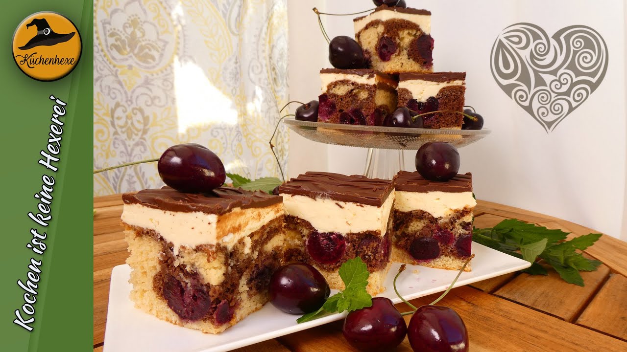 Klassische Donauwelle ( ein köstlicher Kirschkuchen )