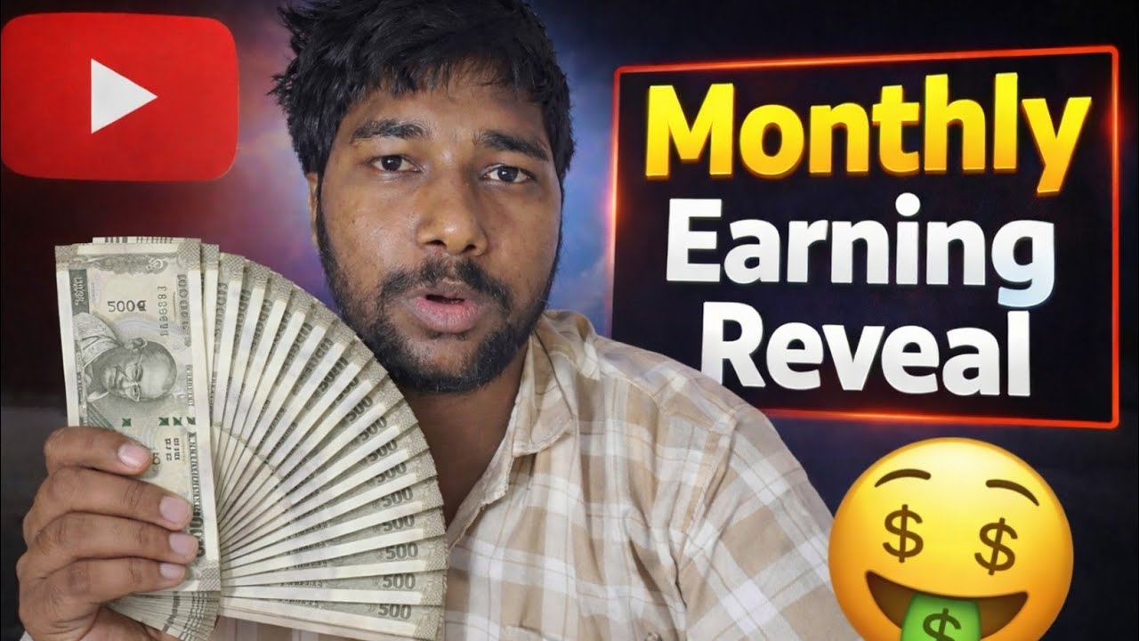 Gareebmsvlogs Monthly Earning Reveal 🤩 || Monthly YouTube Money Reveal 