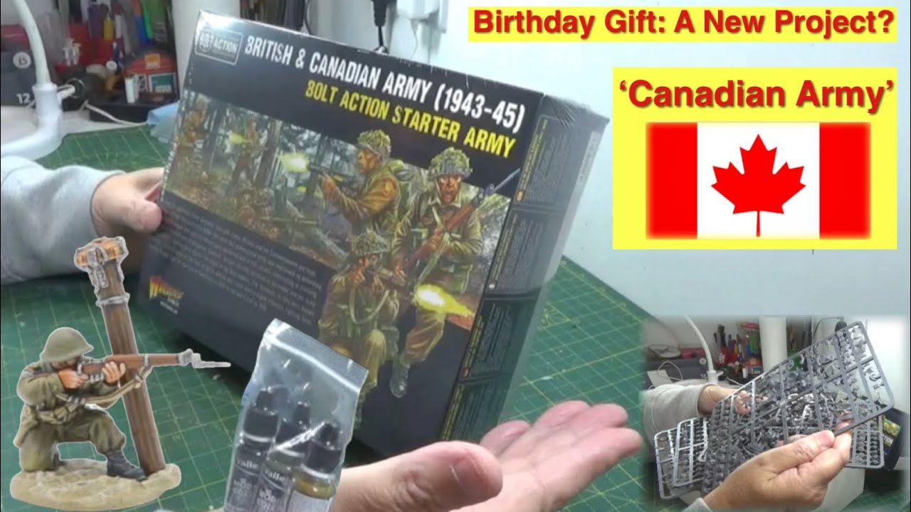 British & Canadian Bolt Action Starter Army: Canadian Army 🇨🇦