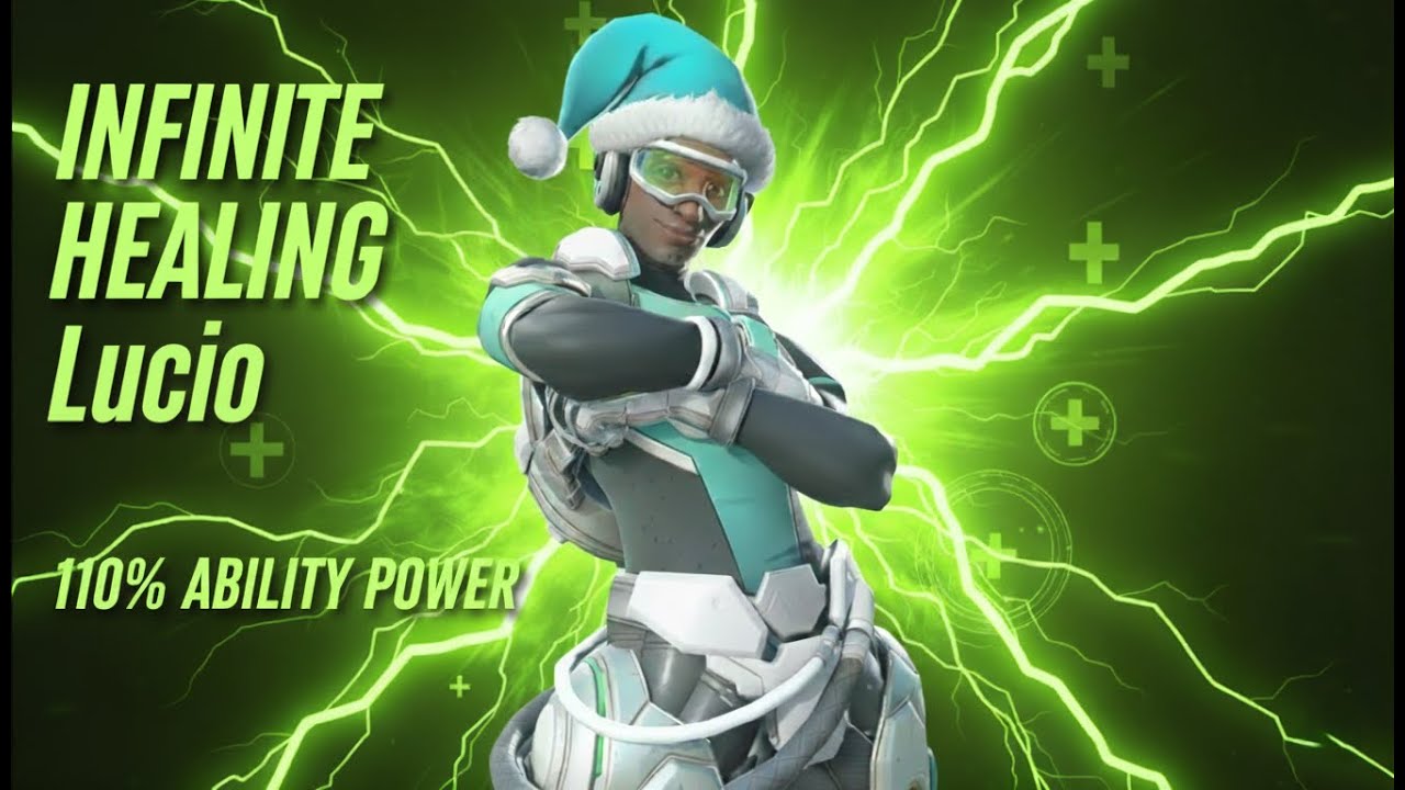 БЕСКОНЕЧНОЕ ЛЕЧЕНИЕ, Лусио! Сборка со 110% AP, которая сделает твою команду БЕССМЕРТНОЙ (OW2 Stad...