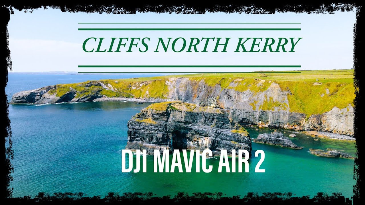 Kerry Cliffs at Ballybunion #drone #mavicair2
