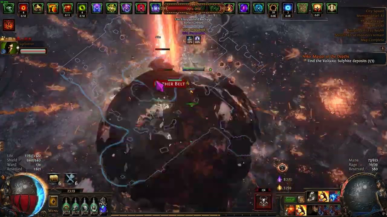Vaal Lightning Strike (Armour Stacker) - Duo Carry - 650 IIR