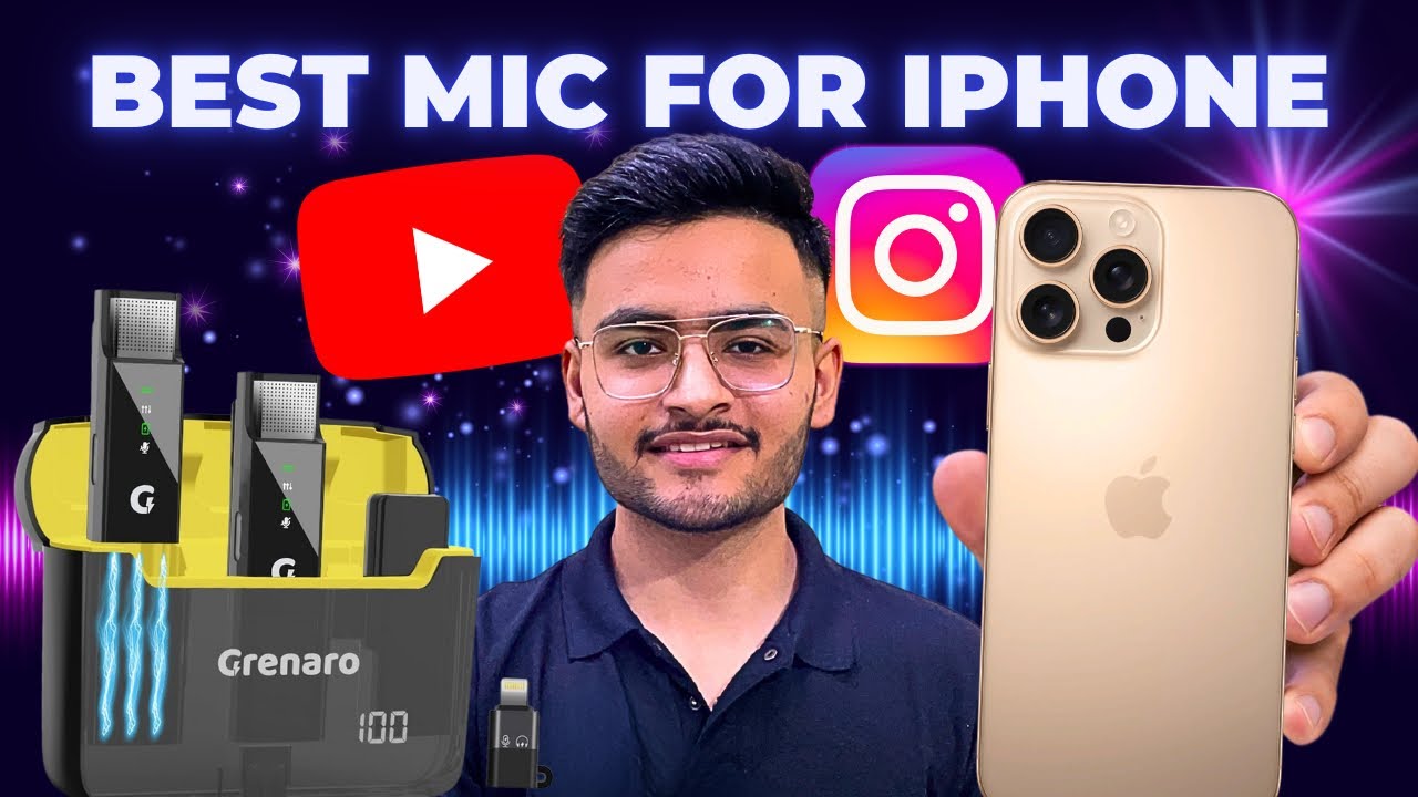 Best Wireless Mic for iPhone | Best Mic for iPhone | wireless microphone iPhone | Budget iPhone mic