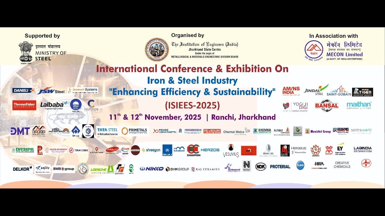 International Conference & Exhibition On Iron & Steel Industry     ISIEES-2025