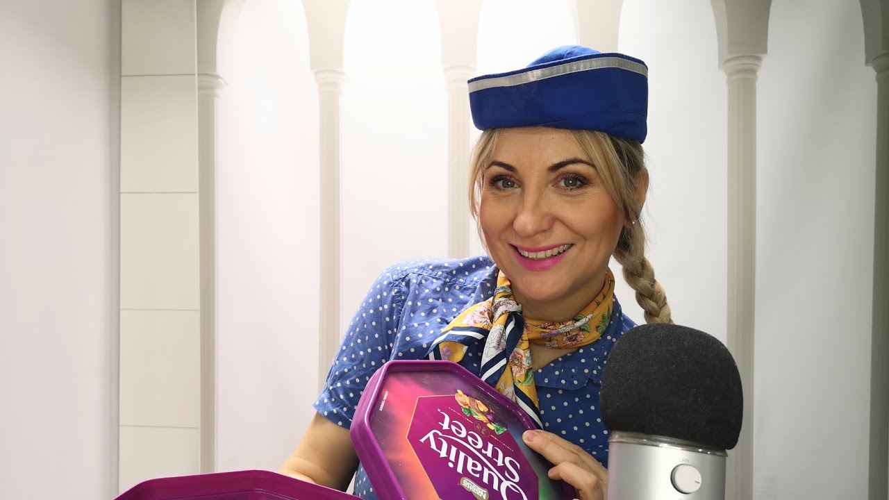 Asmr Role Play Stewardessa.. Lot..