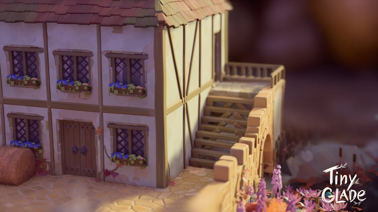 How To Build Stairs In Tiny Glade - Tips & Tricks