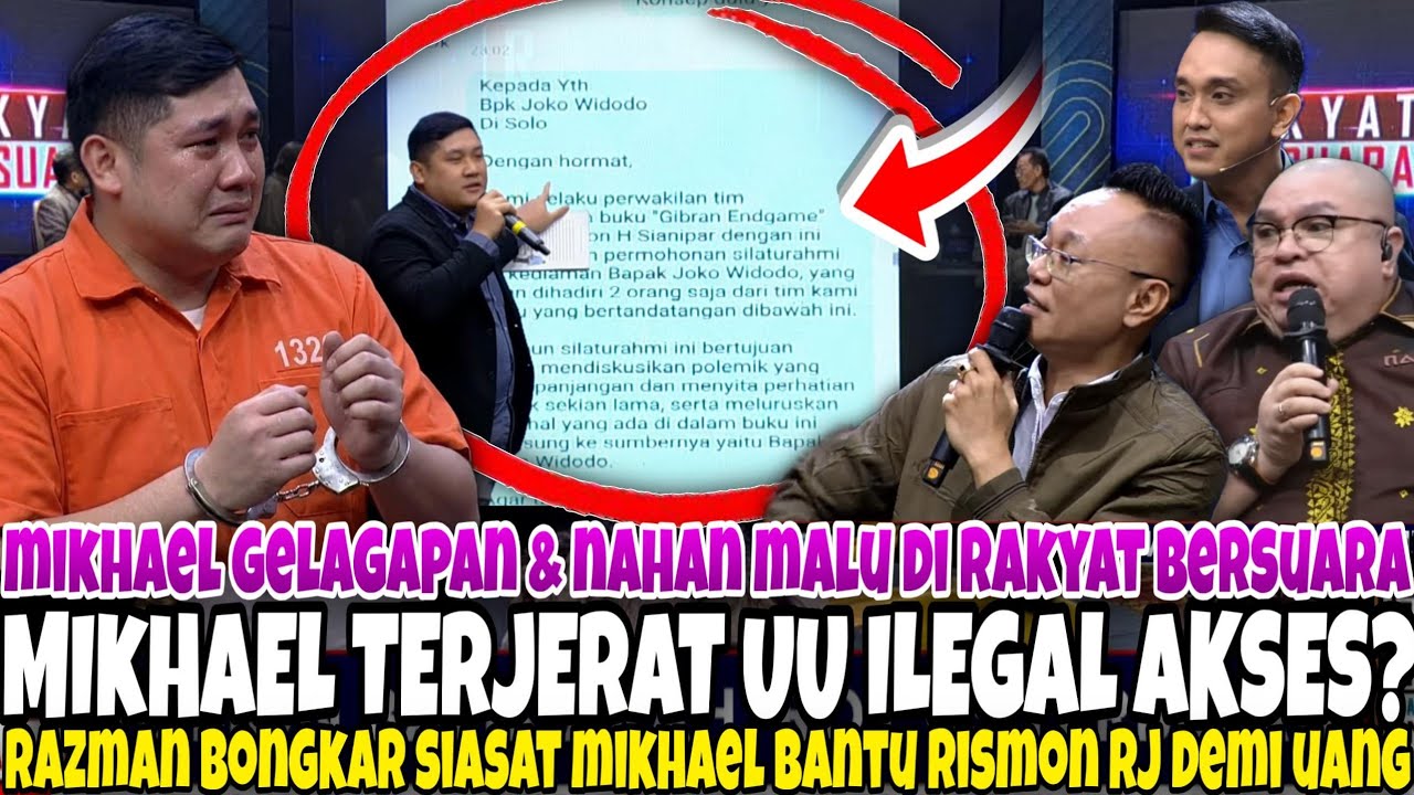MICHAEL SENTANA KECIDUK TERJERAT UU ILEGAL AKSES⁉️ - MICHAEL KEPERGOK BERNIAT KHIANATI REFLI HARUN