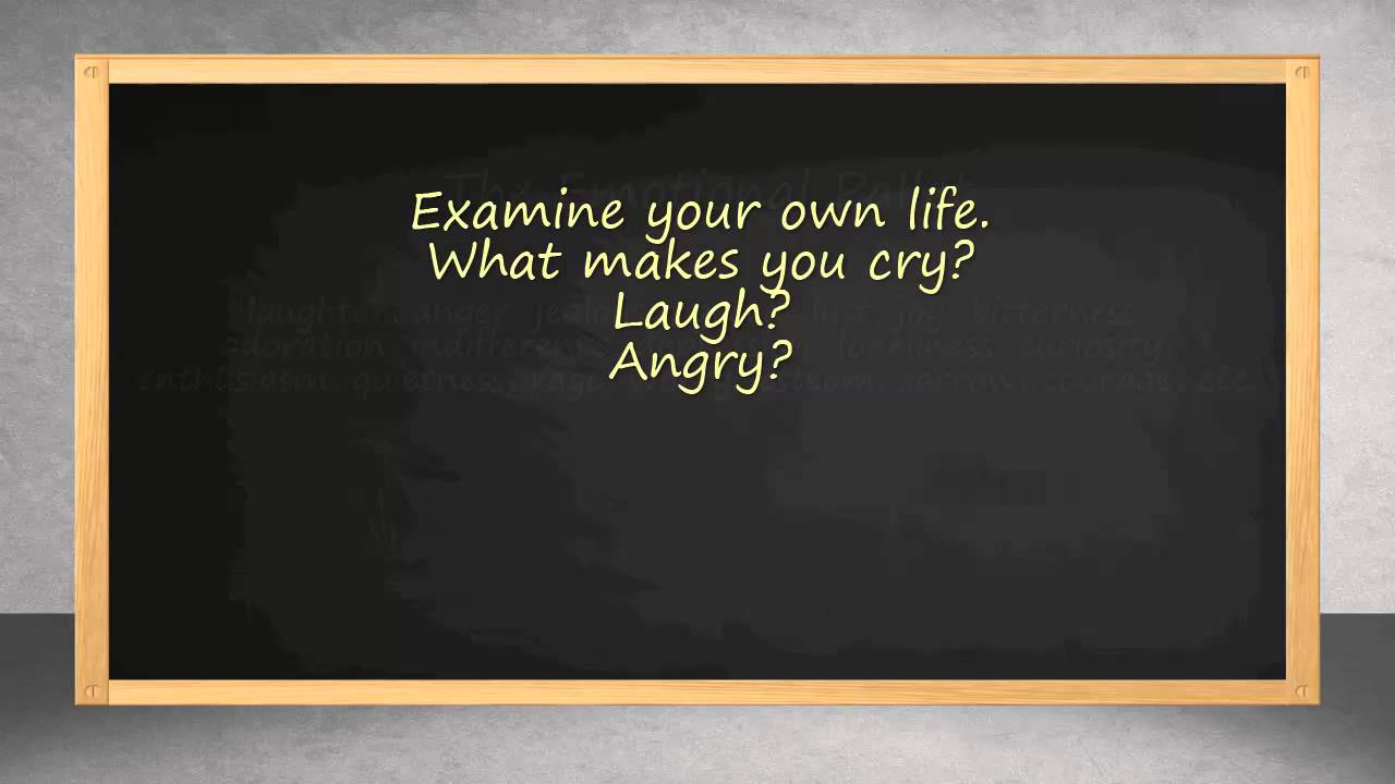 Evoking Emotions in Your Fiction Reader