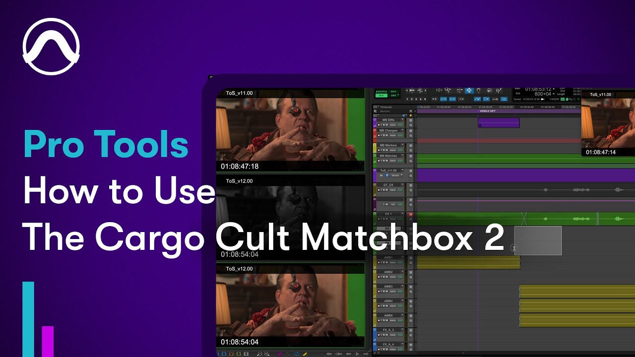 Как использовать Cargo Cult Matchbox 2 с Pro Tools
