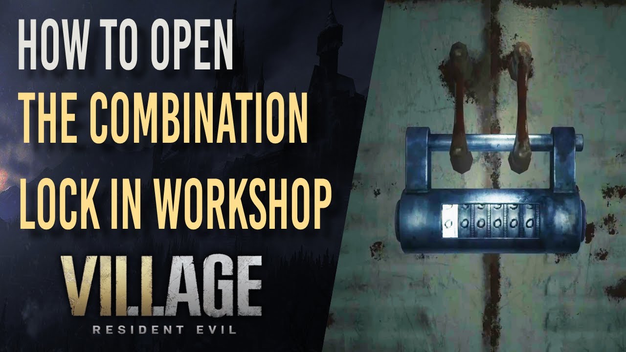 How To Open Combination Lock In Workshop in Resident Evil Village