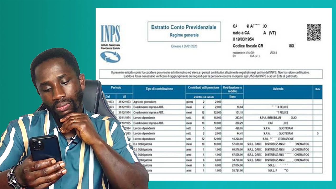 In italy | | Do this annually CHECK YOUR TAX || YOUR PENSION contributions || 🇬🇭TWI
