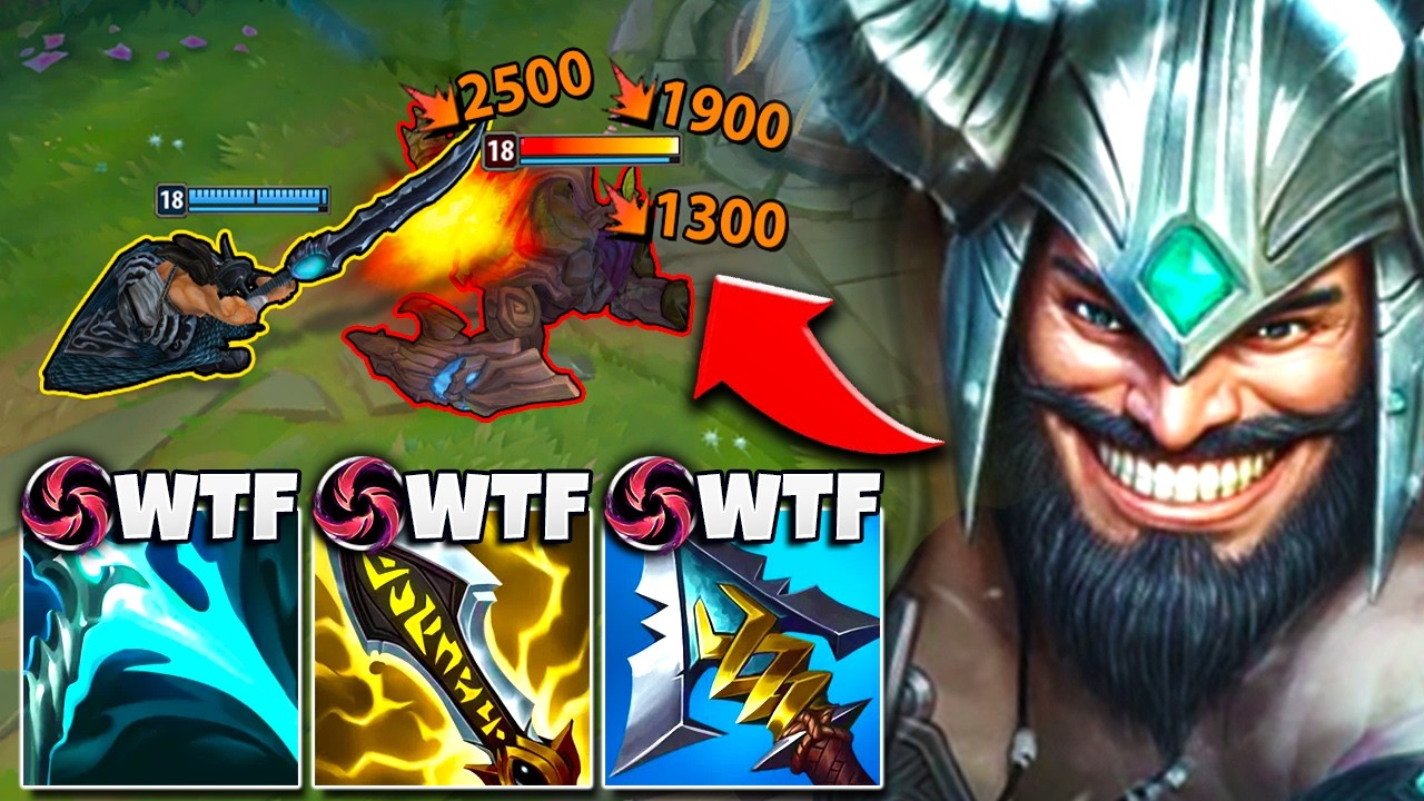 RARE MAOKAI TOP MEETS RANK 1 TRYNDAMERE