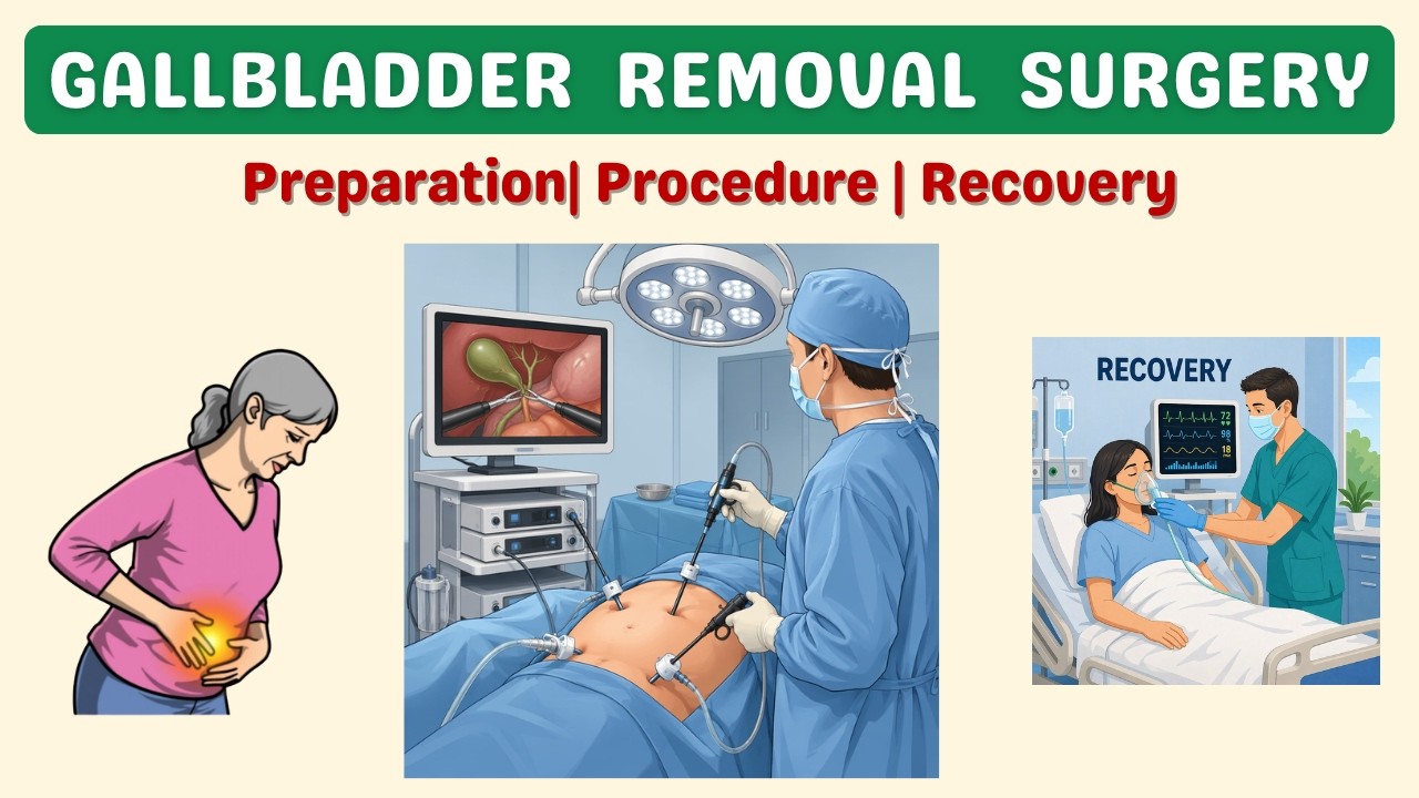 Gallbladder Removal Surgery (Cholecystectomy) Explained: Preparation, Procedure & Recovery Guide.