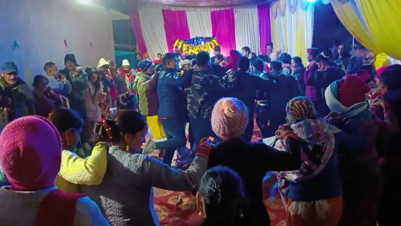 पहाड़ी कल्चर झोड़ा चाचरी....