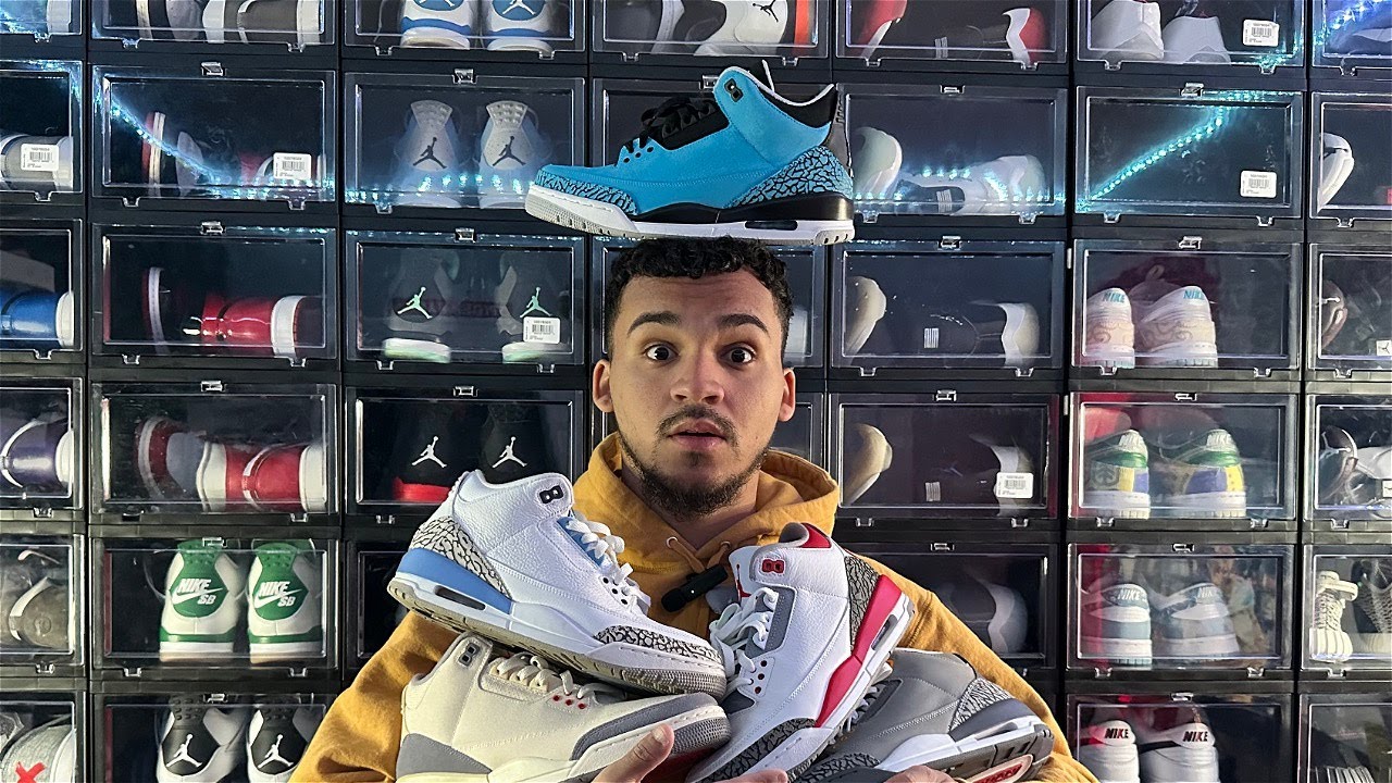 My ENTIRE Air Jordan 3 Collection!