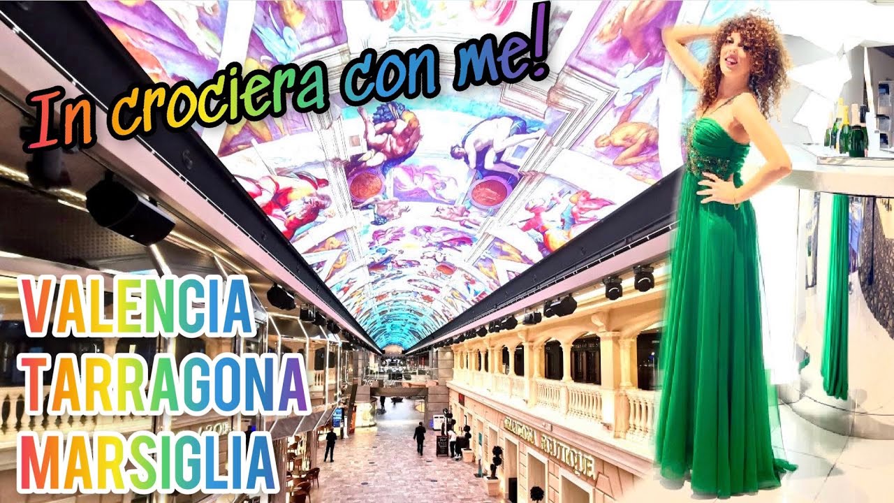 VALENCIA-TARRAGONA-MARSIGLIA. IN CROCIERA CON ME. Ep.2