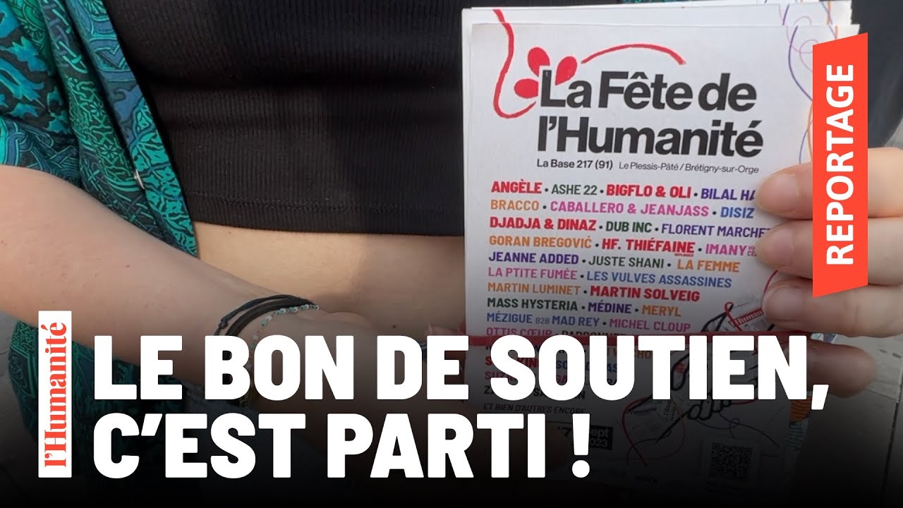 Fête de l’Humanité : Un bon de soutien à « diffuser en masse »