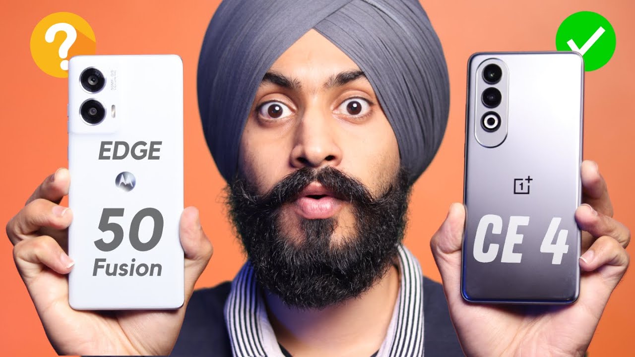 Most Balanced 5G Phone Under ₹25,000 | Moto Edge 50 Fusion vs Oneplus Nord CE 4&nbsp;|