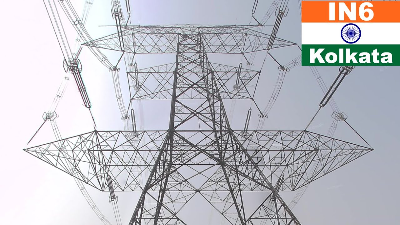 IN6 Power lines in Kolkata / India. (371)