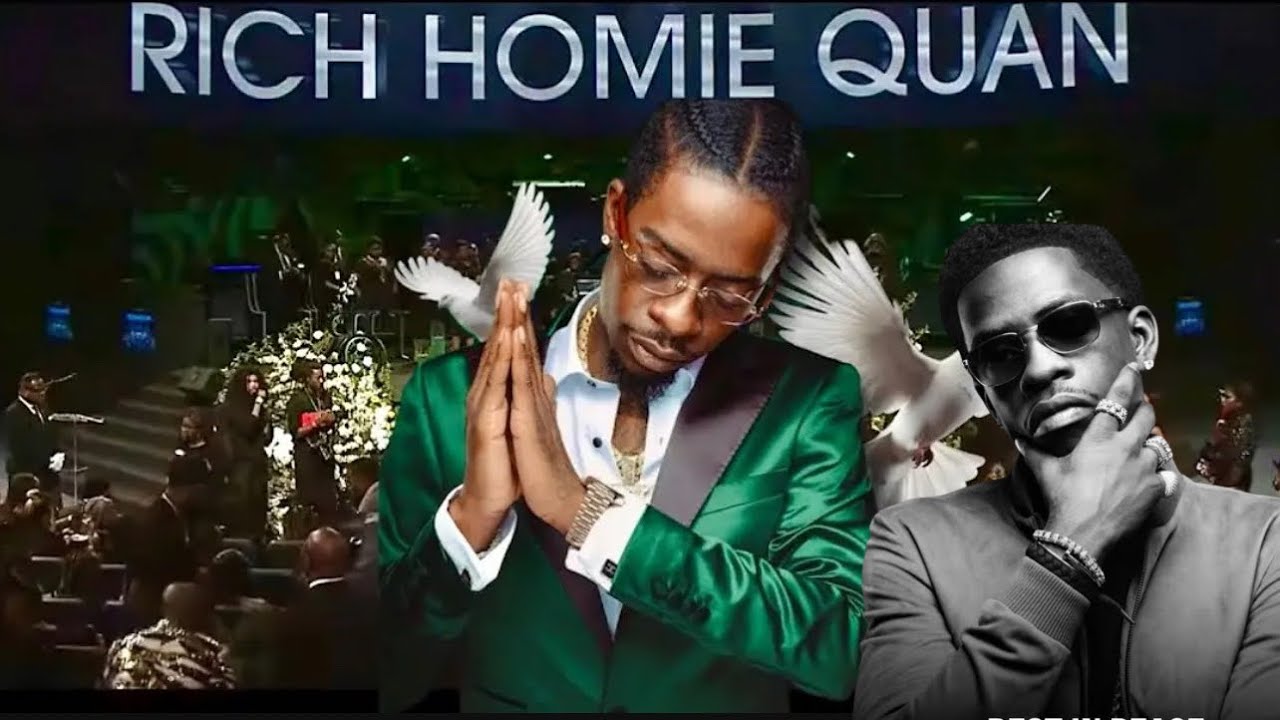 (FULL VIDEO W/ Processional) Celebration of Life Funeral Service & Viewing for Rich Homie Quan