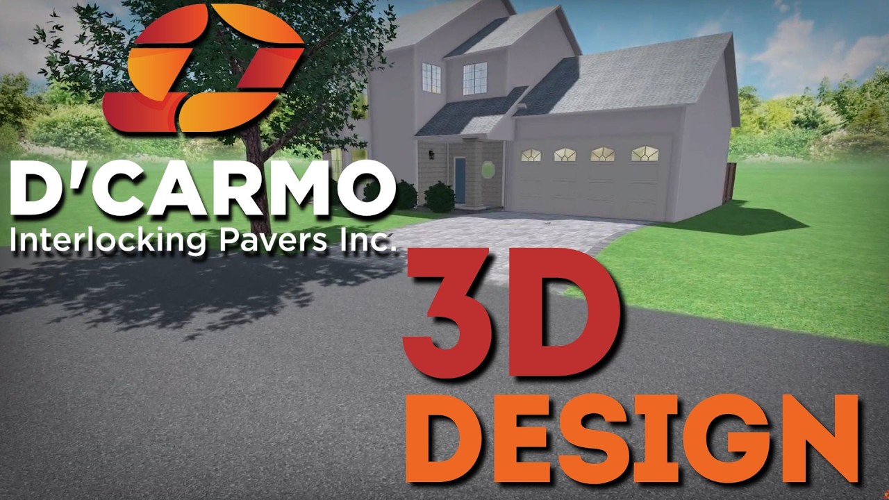 3D Design Series – Driveway & Backyard
