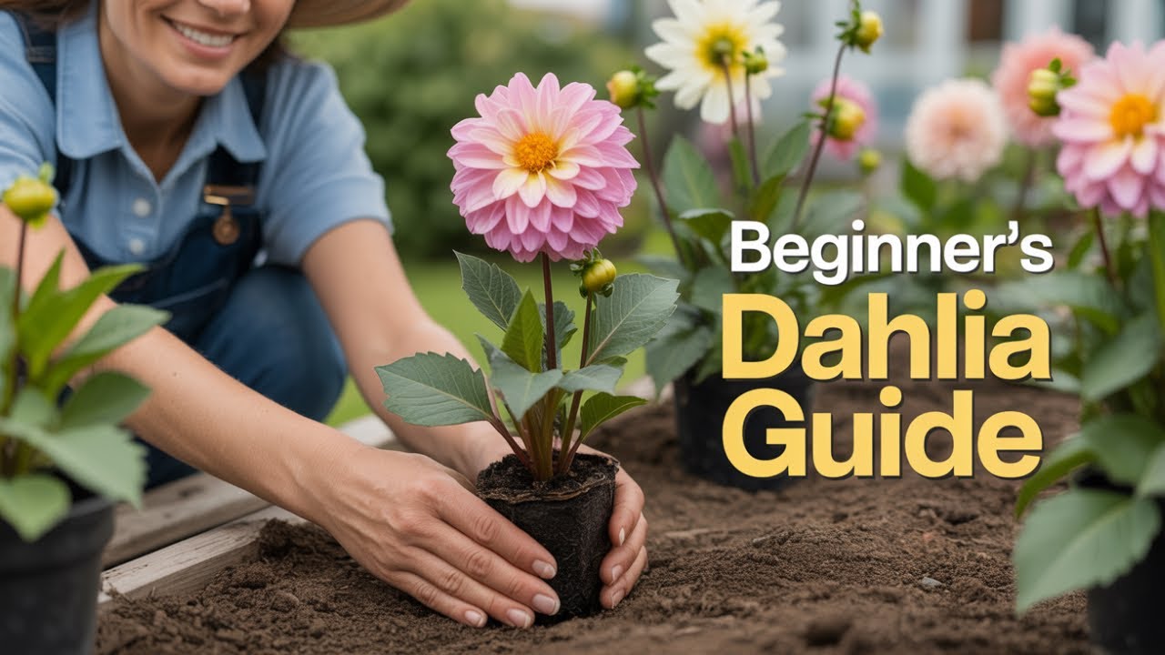 How to Grow Dahlia  - A Great Beginner Plant