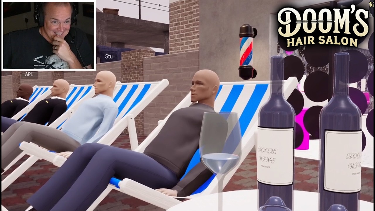 GOOD TIMES MUST COME TO AN END - Sark W/ APL, NFEN & Stu (Doom's Hair Salon)