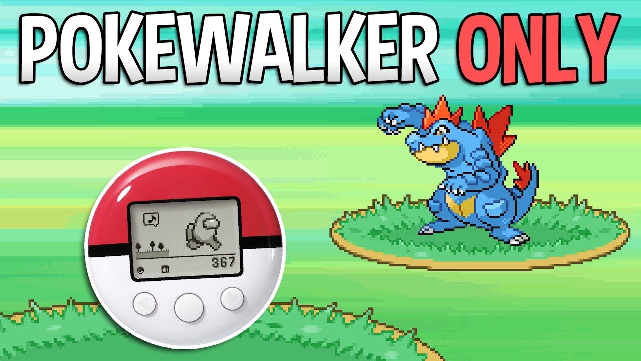 Pokemon HeartGold Nuzlocke but I can Only Use the Pokewalker