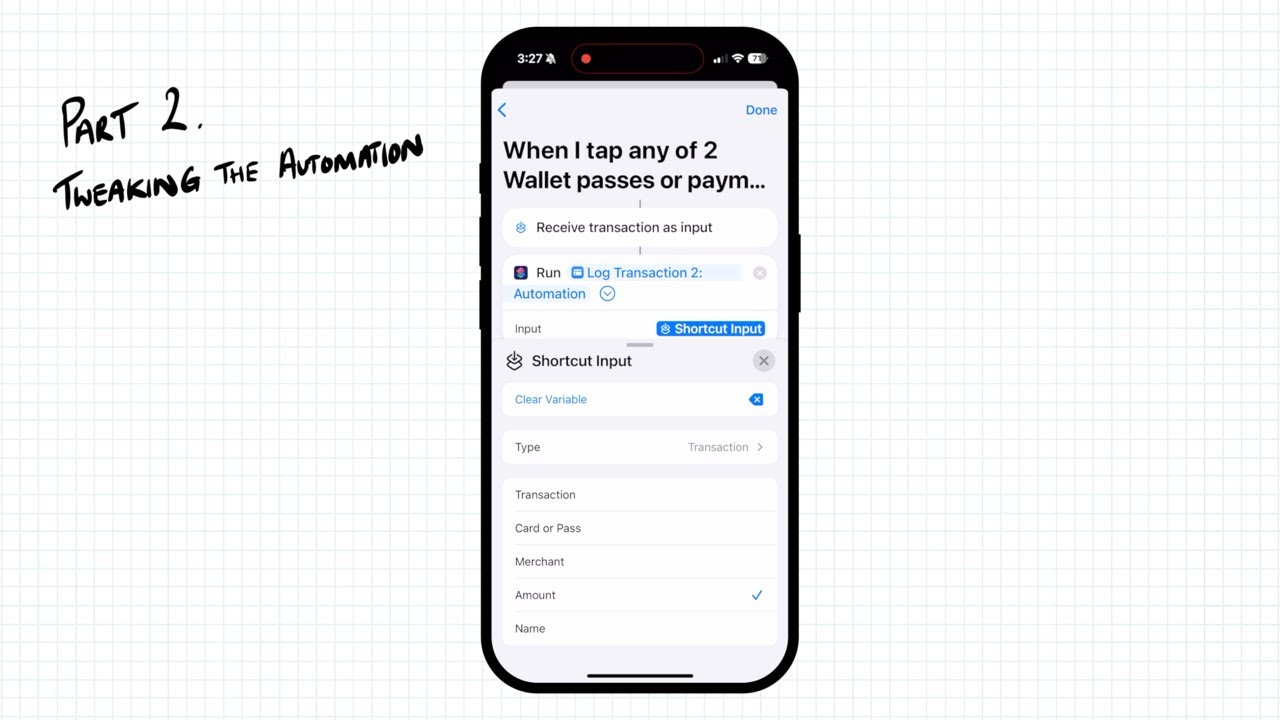 Shortcuts & Numbers: Apple Pay Automation