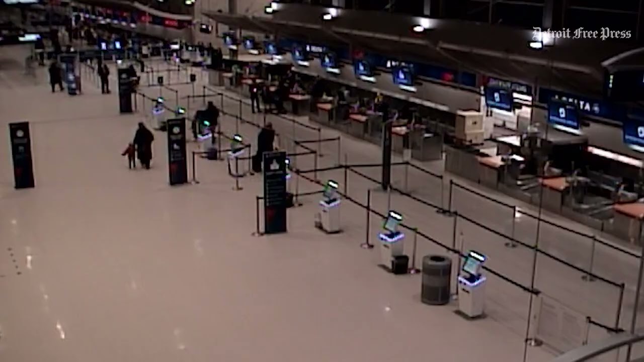 Detroit Metro Airport car crash seen from multiple angles in new video