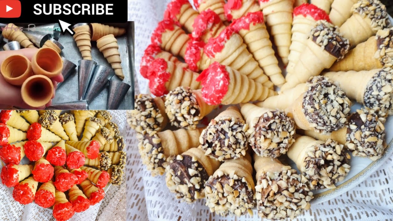حلوة كورني بطريقة سهلة وناجحة وسريعة واقتصادية  حلويات العيد 2022 تذوب فالفم خطيرة