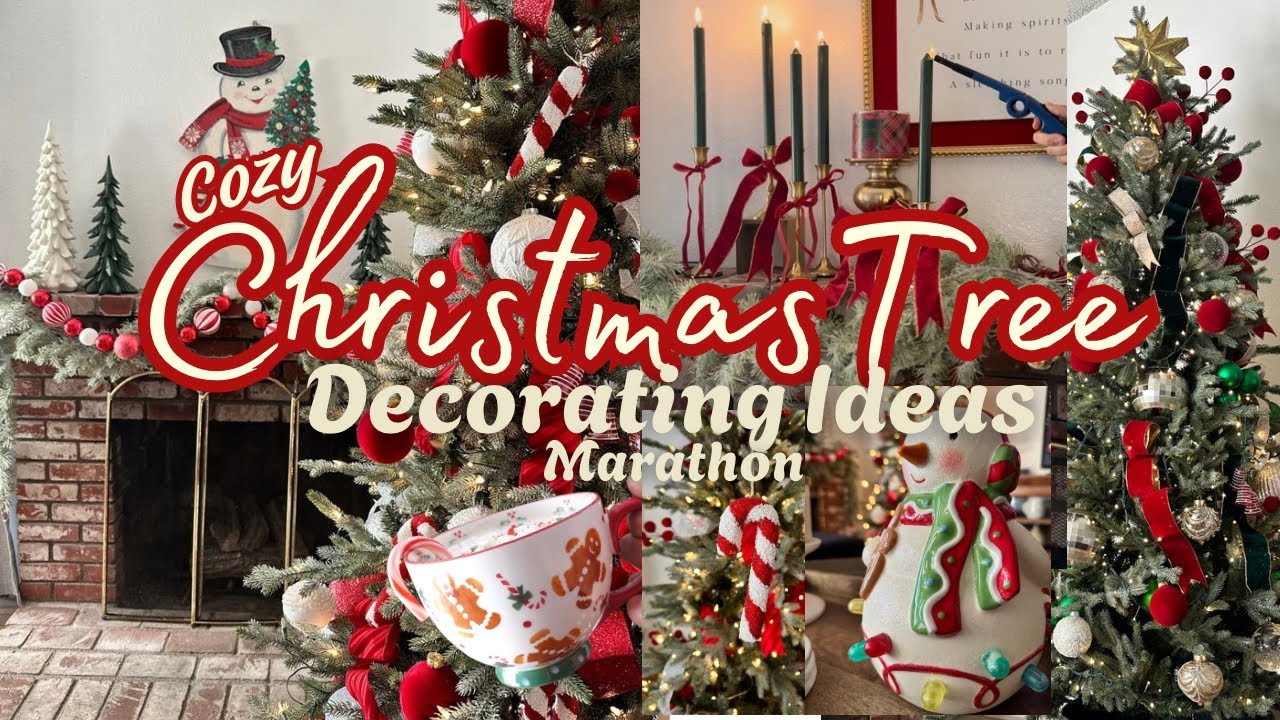 УЮТНЫЙ🎄Идеи украшения рождественской елки 2025 Марафон, Рождественская елка 2025, #рождественский...