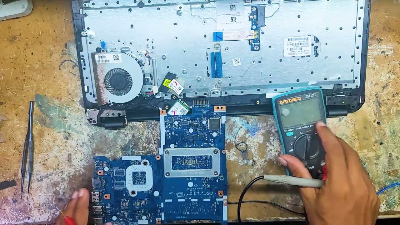 Hp Laptop Common Faults | Dead Laptop Repair | Inventor 104